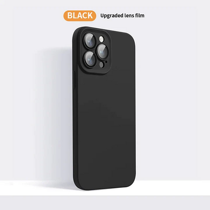 Silikoninis iPhone dėklas su objektyvo apsauga – sumontuotas gaminys