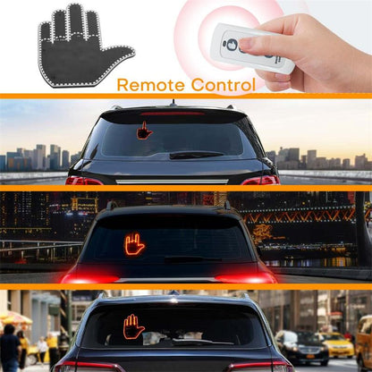 LED rankos gesto dekoracija automobilio lange