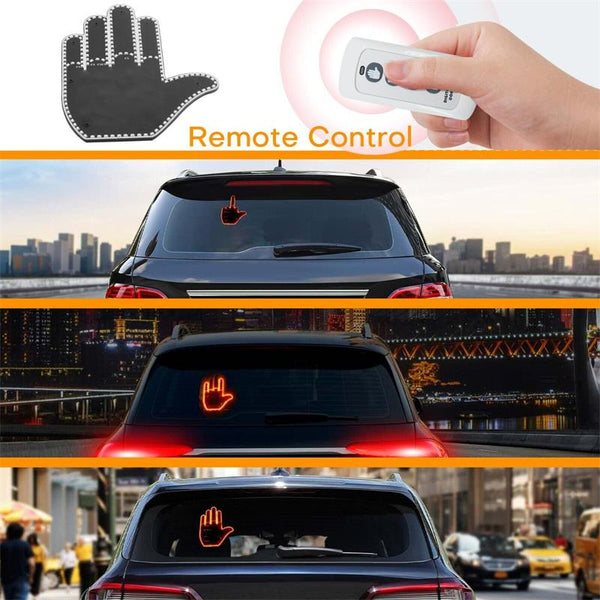 LED rankos gesto dekoracija automobilio lange