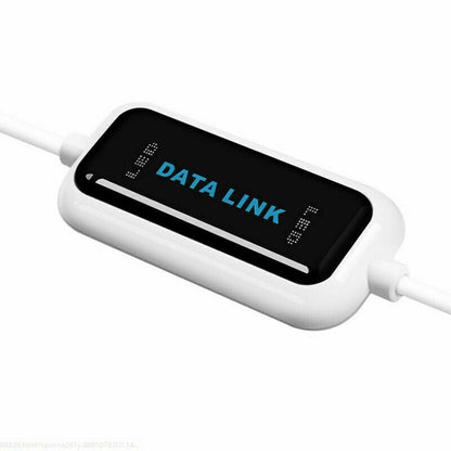 DATA LINK perdavimo modulio indikatoriai iš arti
