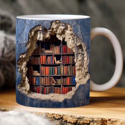 3D puodelis - biblioteka – šoninis vaizdas, C