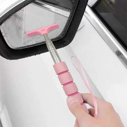 Automobilio šoninio veidrodžio valytuvas 5 spalvų – detalė stambiu planu