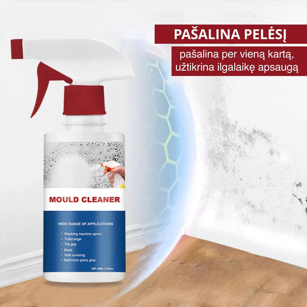 Pelėsių ir grybų nano valiklis – bendras vaizdas