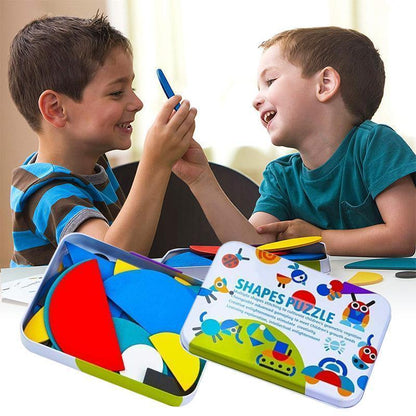 Lavinanti "Montessori" dėlionė – 9 kaladėlių variantas