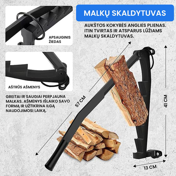 Malkų skaldytuvas