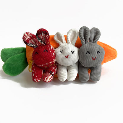 Mini piniginė su velykiniai zuikučiais