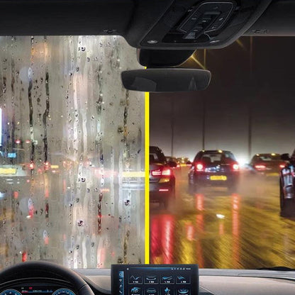 Hidrofobinė nano danga automobilio stiklui – vaizdas iš priekio
