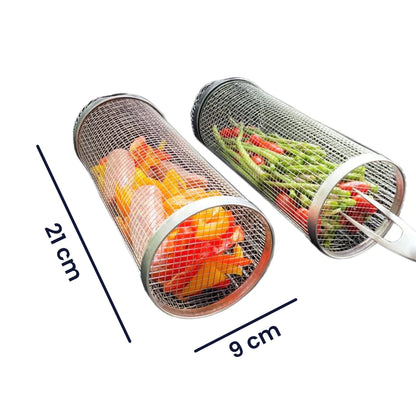 GrillMaster™ kepimo krepšeliai (2 vnt.) – matmenų schema