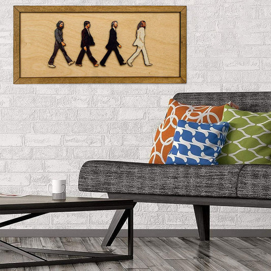 3D "The Beatles" grupės paveikslas