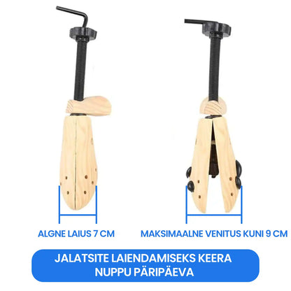 Batų platintojas – detalė stambiu planu