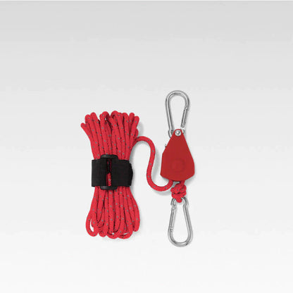 StrongLine™ vėjui atsparus lynas su skriemulio reguliavimu – bendras vaizdas 2