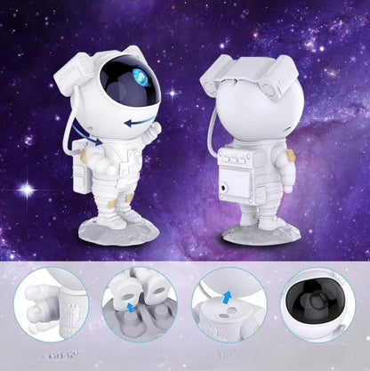 Žvaigždžių projektorius Astronautas – konstrukcijos detalė