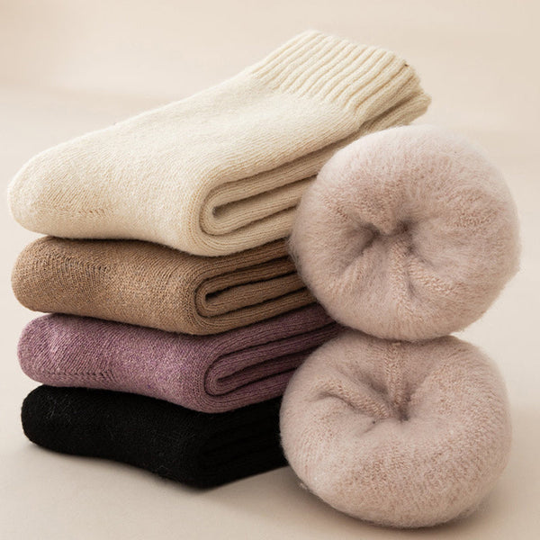 Šiltos žieminės kojinės (6 poros) – bendras vaizdas, 6 poros