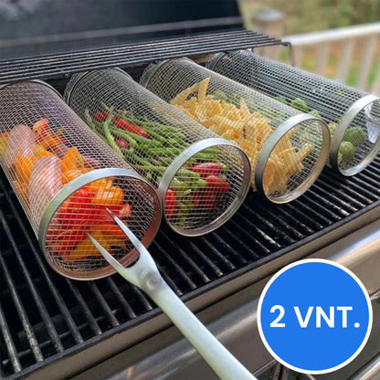 GrillMaster™ kepimo krepšeliai (2 vnt.) – tvirtinimo būdas