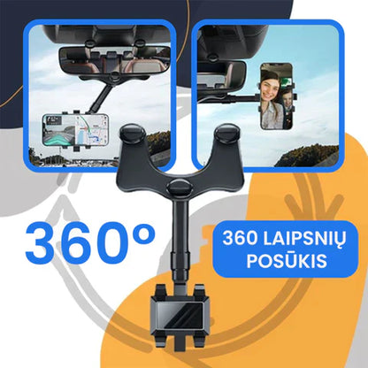Reguliuojamas mobiliojo telefono laikiklis – bendras vaizdas
