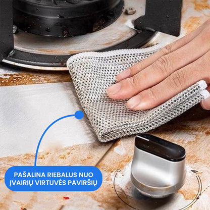 Nanotex™ - paviršių nebraižančios šveitimo šluostės – vaizdas iš priekio