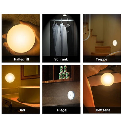 LED lemputės naudojimas spintoje, vonioje, prie lovos ir laiptuose