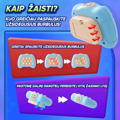 Bubble Pop - žaidimas vaikams – šoninis vaizdas