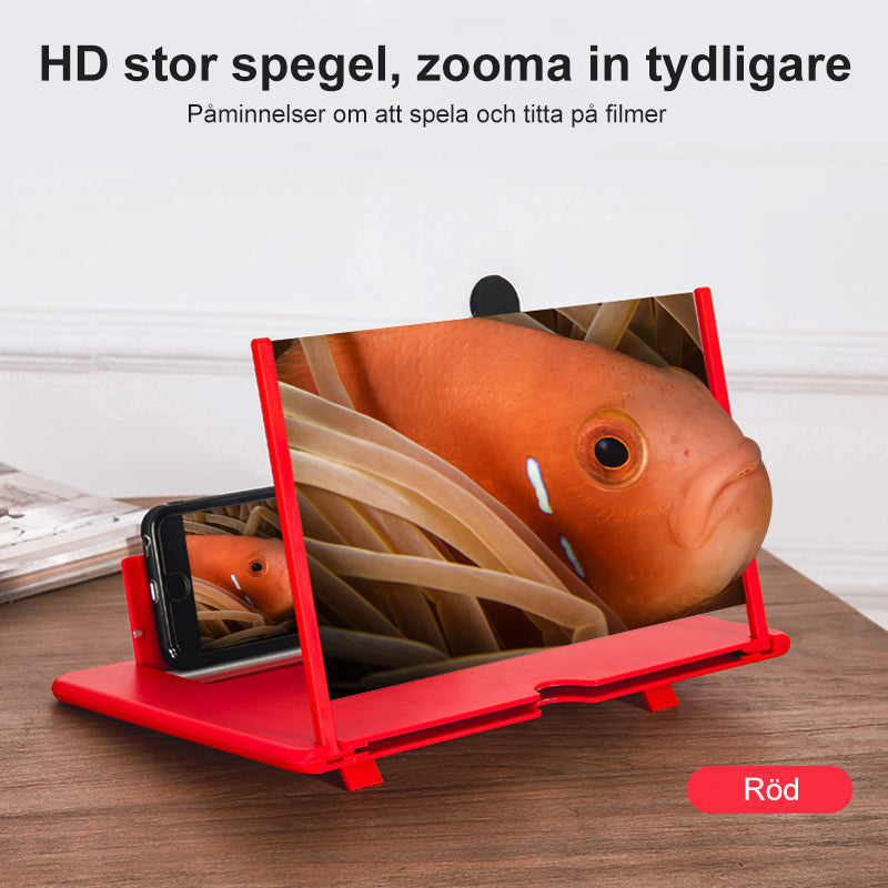 3D vaizdo padidinimo ekranas