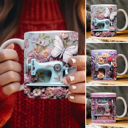 3D puodelis siuvėjoms – priekinė pusė, B
