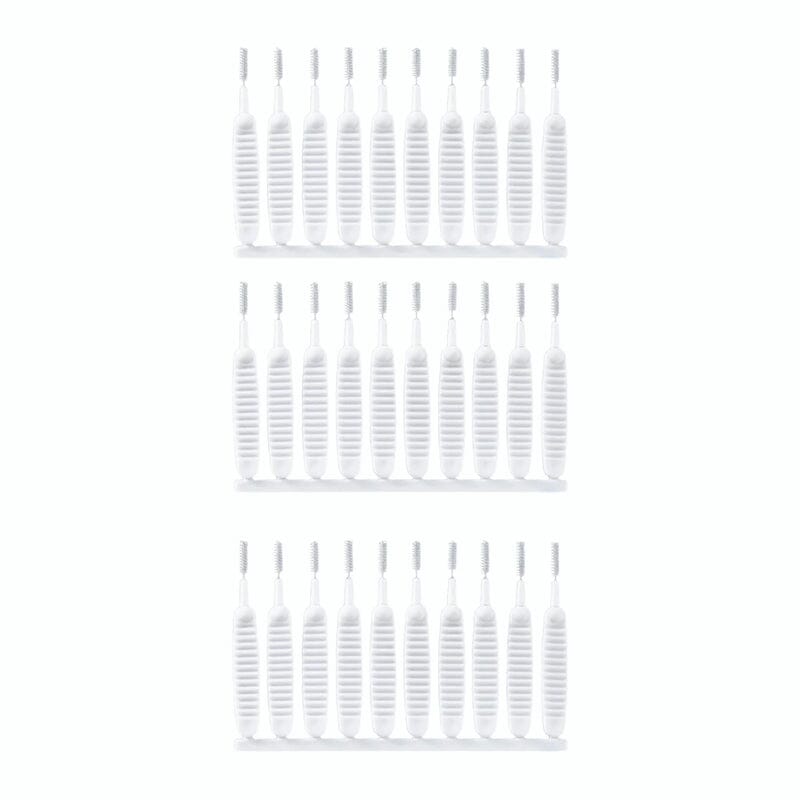 Dušo galvučių valymo šepetėliai