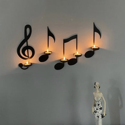 Žvakidė - "Muzikinės natos" – vaizdas iš šono