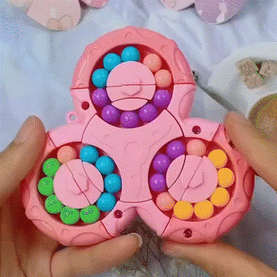 „Fidget Bean“ žaislas – šoninis vaizdas