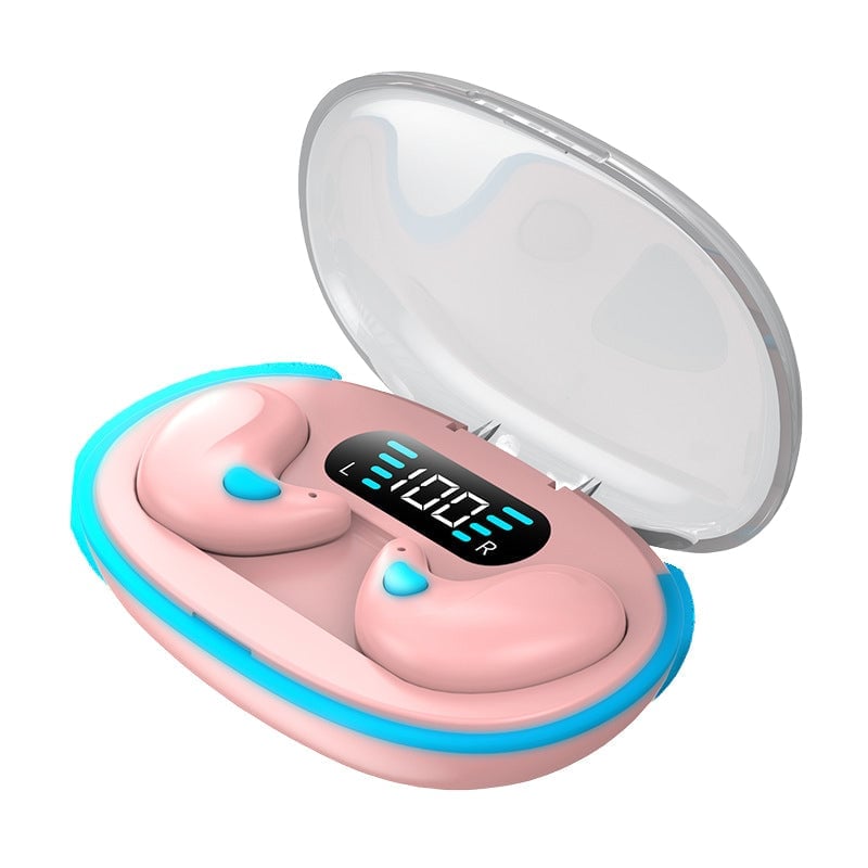 Kaulų laidumo Bluetooth ausinės miegui ir sportui