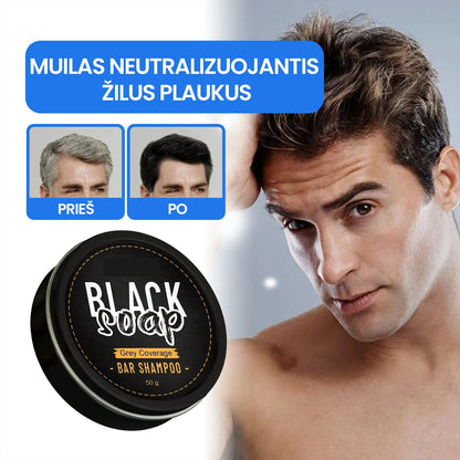 Muilas neutralizuojantis žilus plaukus – komplektacijos vaizdas