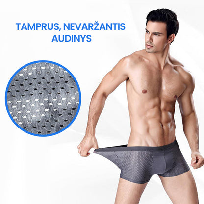 Boxer™ – vėsinančių apatinių komplektas – naudojimo pavyzdys