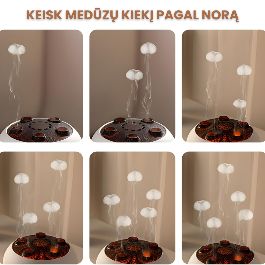 Aromaterapinis difuzorius "Medūza"