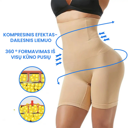 Apimtis formuojantys šortai – apatinė dalis