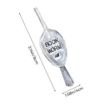 Book worm skirtuko 8 ir 4 cm matmenų schema