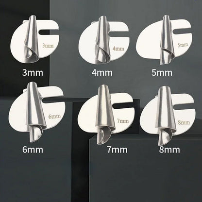 Specialių siuvinėjimo pėdelių rinkinys (3 vnt.) – tvirtinimo būdas, 6mm variantas