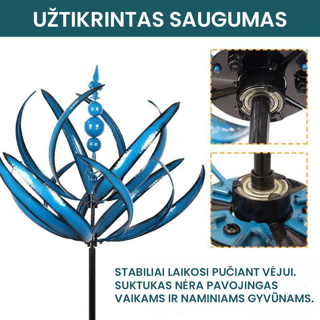 Vėjo suktukas - "Žydinti gėlė"