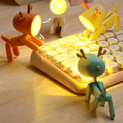 Mini LED šviestuvas – naudojimo pavyzdys, šuo nulėpausis variantas