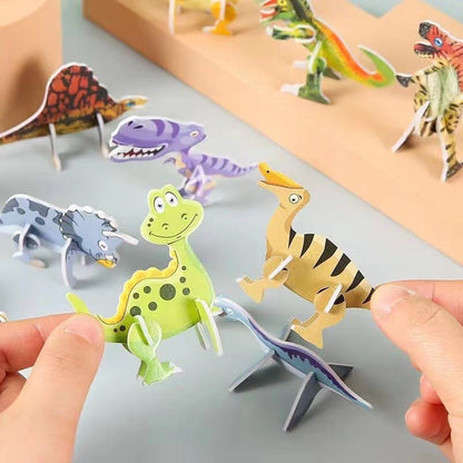 Rankomis jungiamos dinozauro dalys