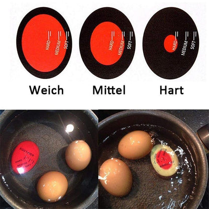 Minkšto, vidutinio ir kieto kiaušinio skalės pavyzdžiai