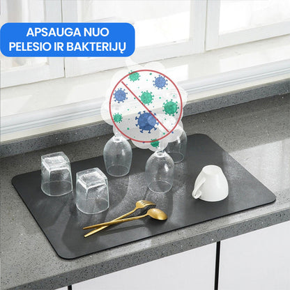 Absorbex™ – Vandenį sugeriantis virtuvės kilimėlis – bendras vaizdas