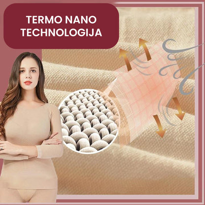 Termo apatiniai drabužiai – detalė stambiu planu, Kūno