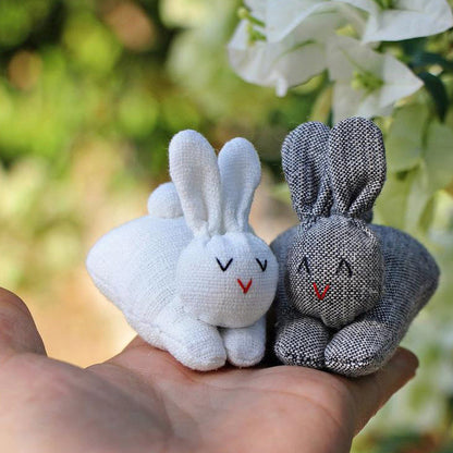 Mini piniginė su velykiniai zuikučiais