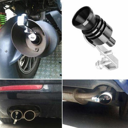 Turbo garso švilpukas duslintuvui – vaizdas iš priekio