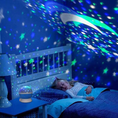 LED žvaigdžių projektorius – konstrukcijos detalė, Mėlyna