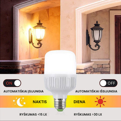 LED lemputė su judesio davikliu – 9 W variantas