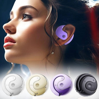 Belaidės vertimo ausinės su Bluetooth 5.3 – šoninis vaizdas