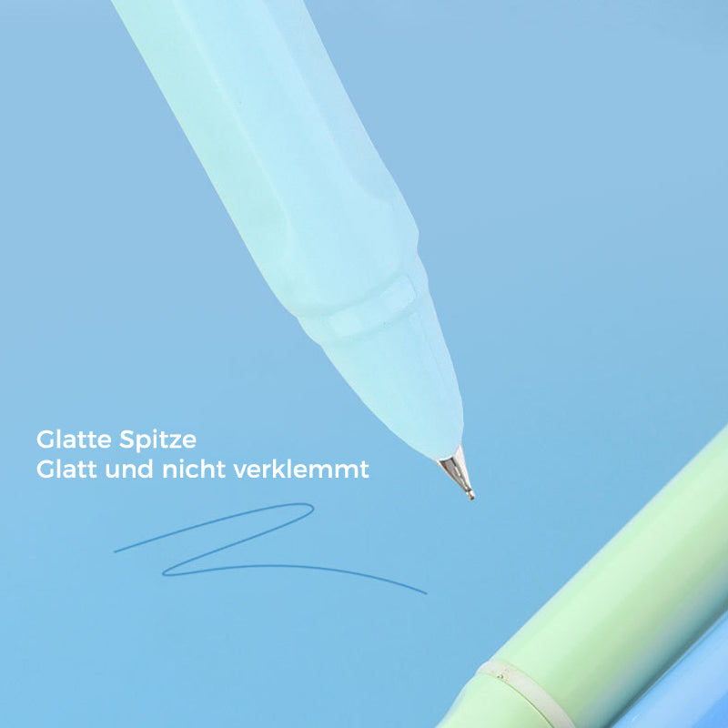 Pastelinių spalvų kapsulinių rašiklių rinkinys (3vnt.)