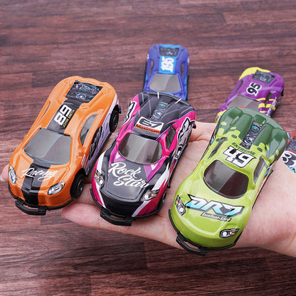 Šokinėjančių automobilių rinkinys (6vnt.) – stambiu planu, 6 vnt. variantas