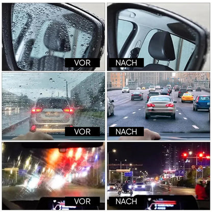 Hidrofobinė nano danga automobilio stiklui – rankoje laikomas gaminys