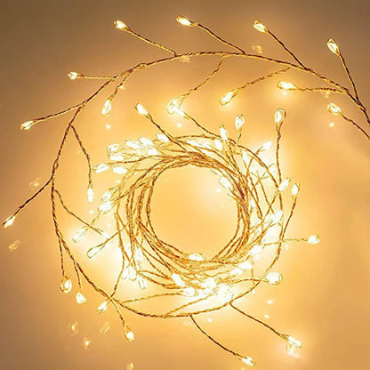 LED vario vielos girlianda jaukiam namų apšvietimui – komplektacijos vaizdas