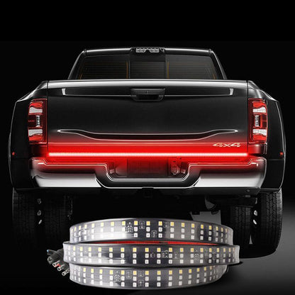 Galinių žibintų LED juosta automobiliams – gaminio konstrukcija iš arti